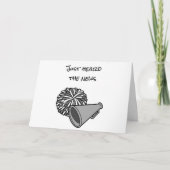 ** CHEERT VOOR U*** KAART (Voorkant)