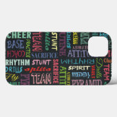 Cheertermen op het schoolbord Case-Mate iPhone case (Achterkant (horizontaal))