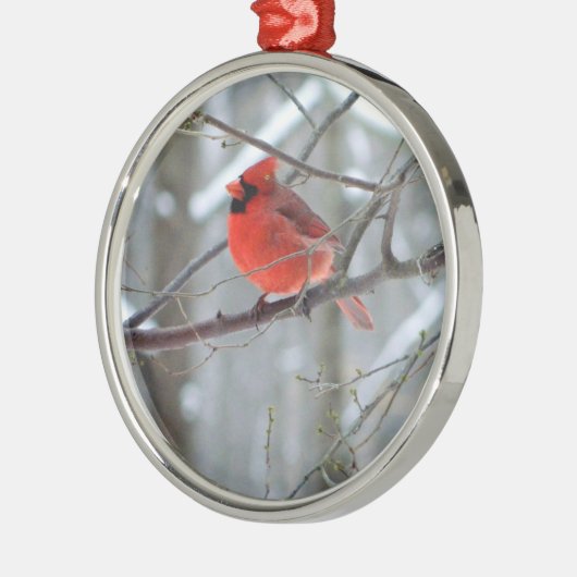 Cheery Cardinaal Premium Ornament (Links)