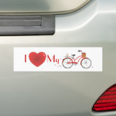 Cheery Cherry Bicycle Bumpersticker (Op auto)