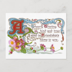 Cheery Friendship Briefkaart