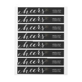 Cheery Sparkler Return Address Label (Vel)