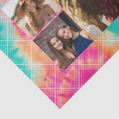 Cheery Tie Dye met 3 foto's - Tissuepapier (Detail)