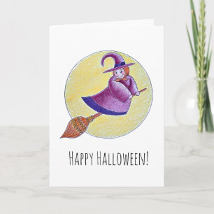 Cheery Witch wenskaart Kaart