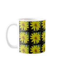 Cheery Yellow Daisy - Mozaïek Tegels -