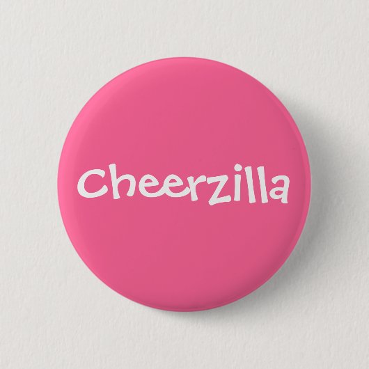 Cheerzilla Button (Voorkant)