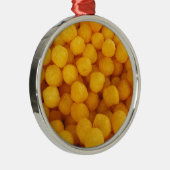 Cheese Balls Metalen Ornament (Rechts)