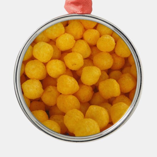 Cheese Balls Metalen Ornament (Voorkant)