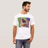 Cheese Burger Dog T-shirt (Voorkant volledig)