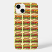 Cheese Burger Hamburger Cheeseburger Coque aliment (Verso)