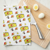 Cheese Chat Souris Souris Cuisine Serviette main (Quart Plié)