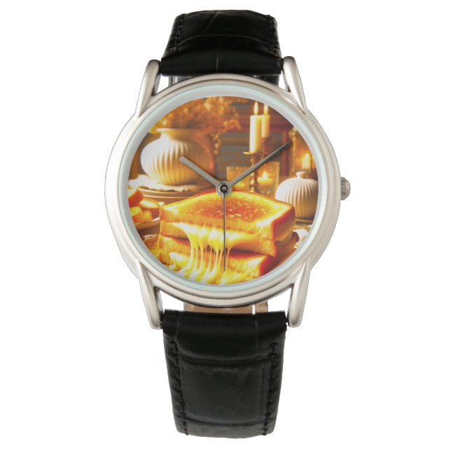 Cheese Heaven: het ultieme comfortvoedsel Horloge (Voorkant)