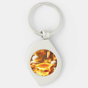 Cheese Heaven: het ultieme comfortvoedsel Sleutelhanger