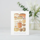  Cheese Illustration Briefkaart (Staand voorkant)