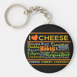 Cheese Lovers Sleutelhanger