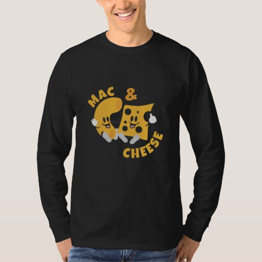 Cheese Mac & Cheese Grappig cadeau idee T-shirt (Voorkant)