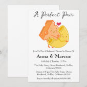 Cheese & Macaroni een perfect bruidsdiner Kaart (Voorkant / Achterkant)