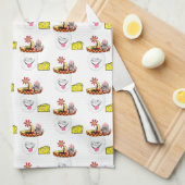 Cheese Mouse Kitchen Hand Towel Theedoek (Quarter Fold)