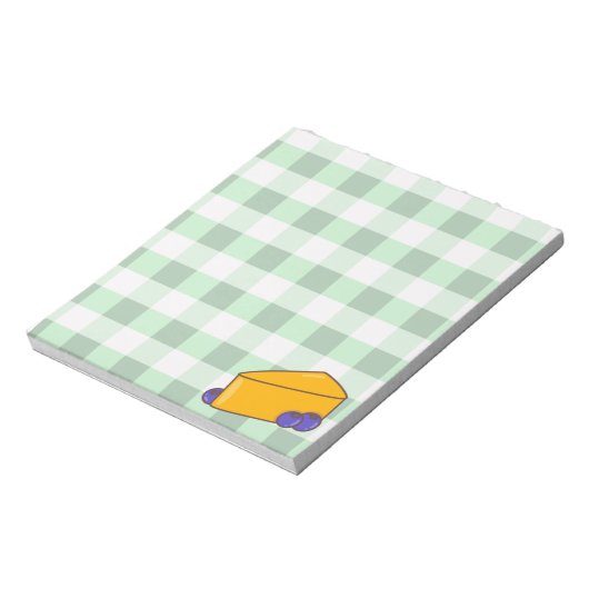 Cheese Notepad Notitieblok (Gedraaid)