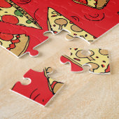 Cheese Pizza Cool Food Fun Legpuzzel (Zijkant)
