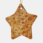 Cheese Pizza Keramisch Ornament (Links)