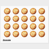 Cheese Pizza Ronde Sticker (Vel)