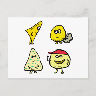Cheese Puns Briefkaart