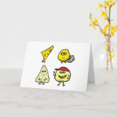Cheese Puns Kaart (Gele Bloem)