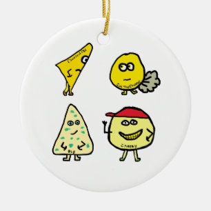 Cheese Puns Keramisch Ornament