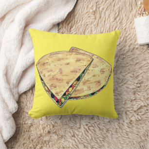 Cheese Quesadillas Mexican Food Appetizer Kussen
