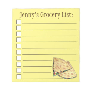 Cheese Quesadillas Mexican Food Appetizer Notitieblok