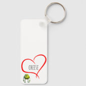 cheese sleutelhanger (Achterkant)