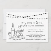 Cheese Theme Bachelorette Party Invitation Kaart (Voorkant)