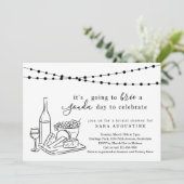 Cheese Thème Douche nuptiale Invitation (Debout devant)