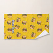 Cheeseburger Bad Handdoek (Handdoek)
