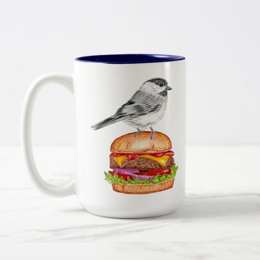 Cheeseburger Bird Chickadee Mok (Links)