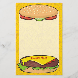 Cheeseburger Briefpapier