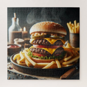 Cheeseburger Combo Puzzel