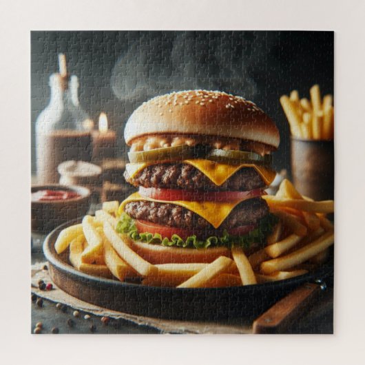 Cheeseburger Combo Puzzel (Verticaal)
