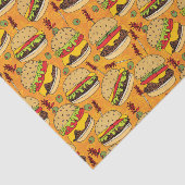 Cheeseburger Deluxe Tissuepapier (Detail)