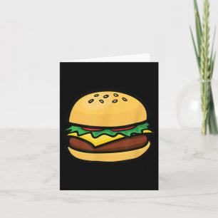 Cheeseburger Emoticon Hamburger Cheese BBQ Kaart