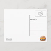 Cheeseburger Funny Retirement Briefkaart (Achterkant)