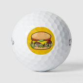 Cheeseburger Golfballen (Voorkant)