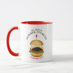 Cheeseburger hamburger burger picknick barbecue BB Mok