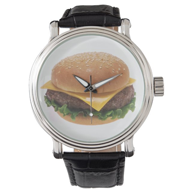 Cheeseburger Horloge (Voorkant)
