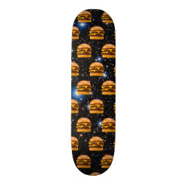 Cheeseburger in de ruimte skateboard