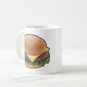 Cheeseburger Koffiemok (Voorkant links)
