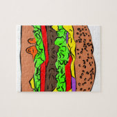 Cheeseburger Legpuzzel (Horizontaal)