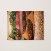 Cheeseburger Legpuzzel (Horizontaal)