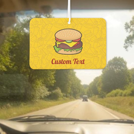 Cheeseburger Luchtverfrisser